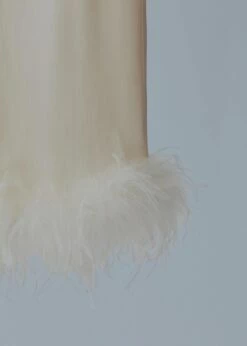 Pantalons Satiné Détail Plumes -New Trendy Shop 57001094 01 D8