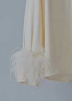 Chemise Satinée Détail Plumes 12 Chemise Satinée Détail Plumes -New Trendy Shop 57001095 01 D8