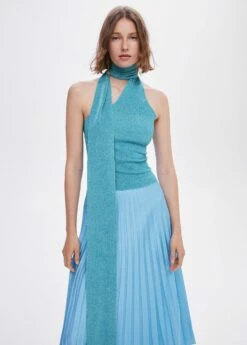 Jupe Plissée Asymétrique 11 Jupe Plissée Asymétrique -New Trendy Shop 57001103 50 D1