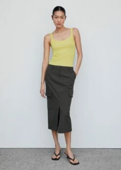 Top Bretelles Côtelé -New Trendy Shop 57001104 12 99999999 01