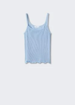 Top Bretelles Côtelé -New Trendy Shop 57001104 52 B