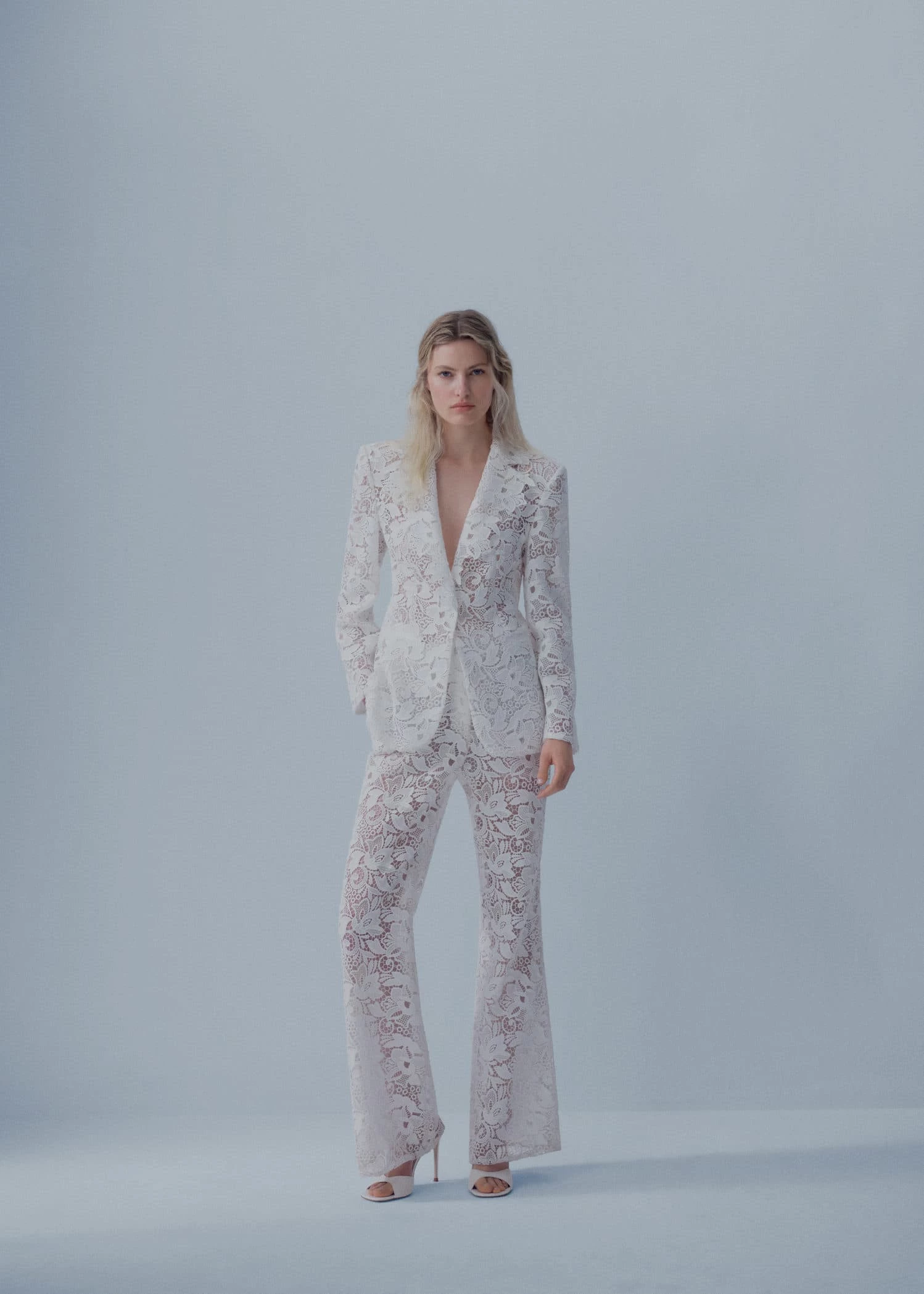 Pantalon Tailleur Guipure 2 Pantalon Tailleur Guipure – Image 2