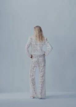 Pantalon Tailleur Guipure 8 Pantalon Tailleur Guipure -New Trendy Shop 57001106 01 R