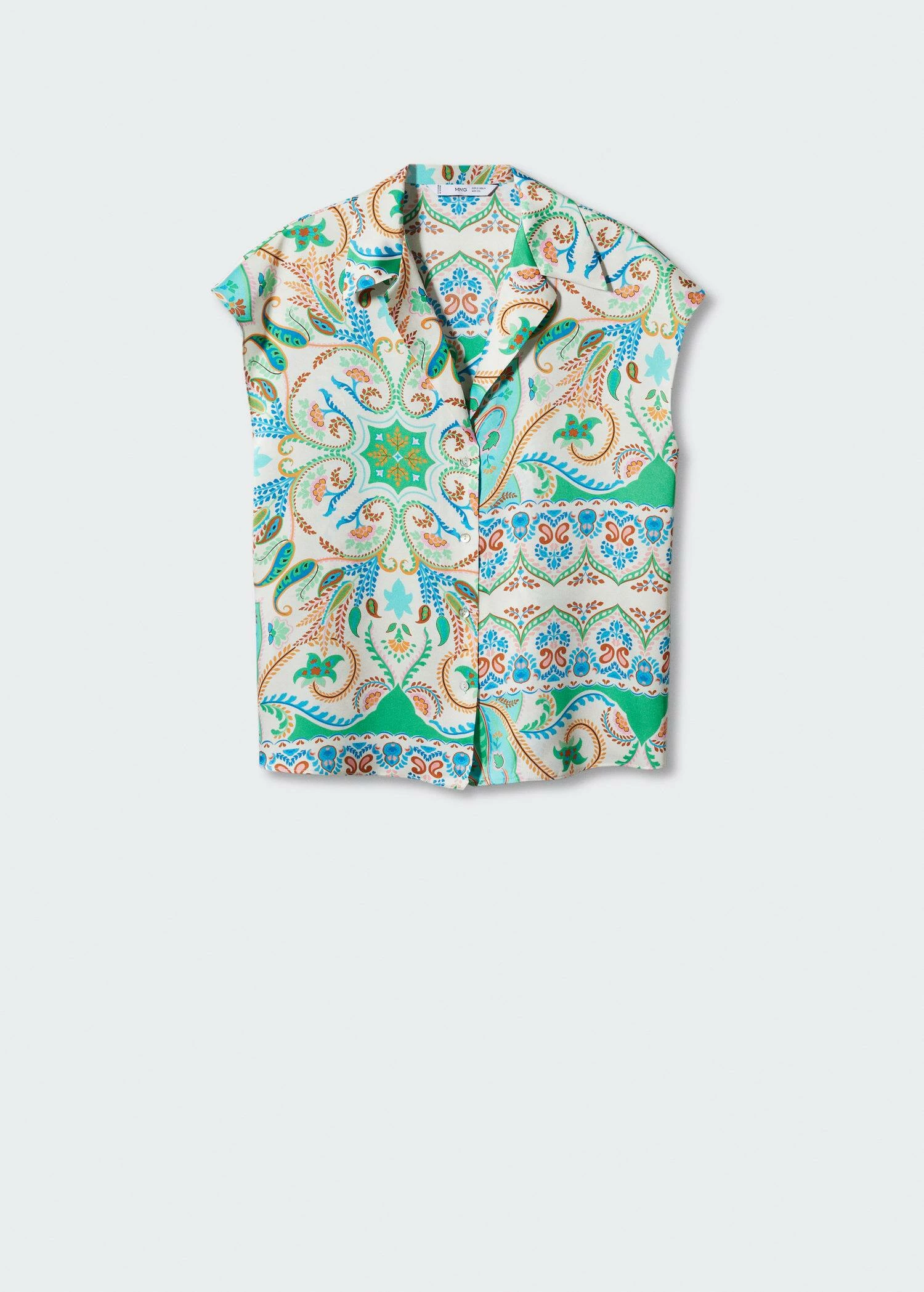 Chemise Satinée Imprimée 8 Chemise Satinée Imprimée – Image 8