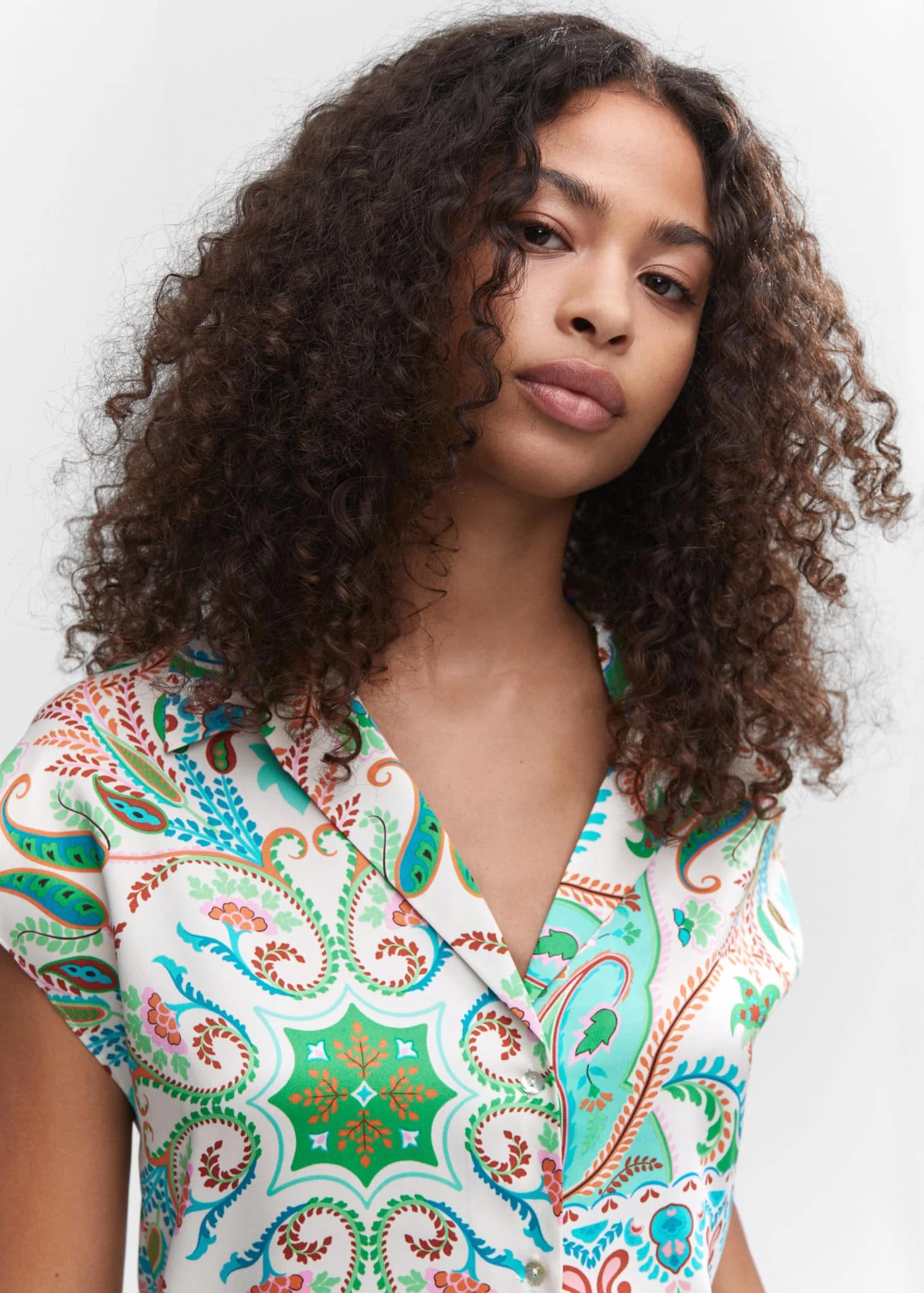 Chemise Satinée Imprimée 4 Chemise Satinée Imprimée – Image 4