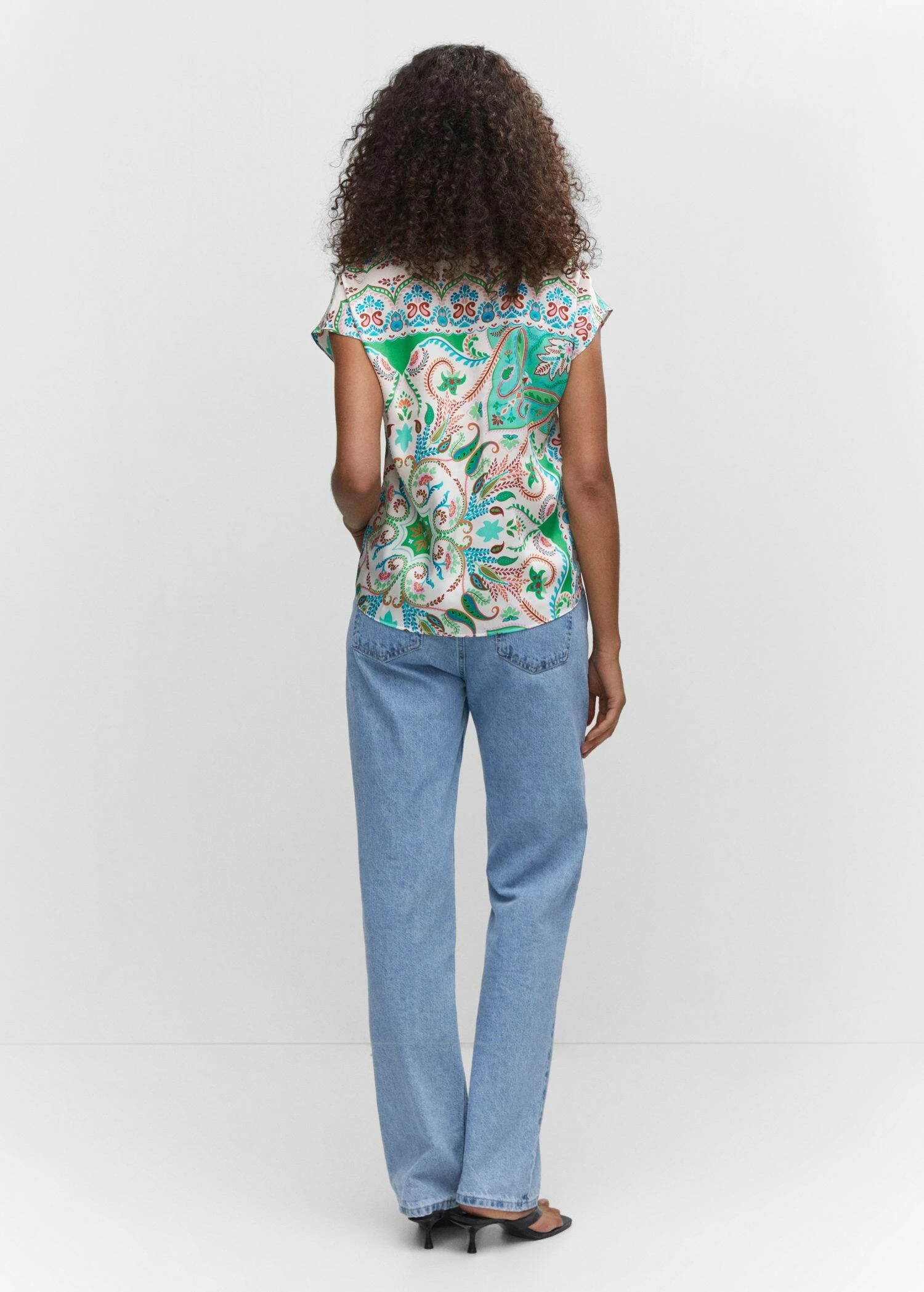 Chemise Satinée Imprimée 3 Chemise Satinée Imprimée – Image 3