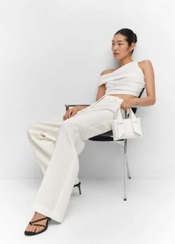 Top Asymétrique Texturé -New Trendy Shop 57001168 01 D2