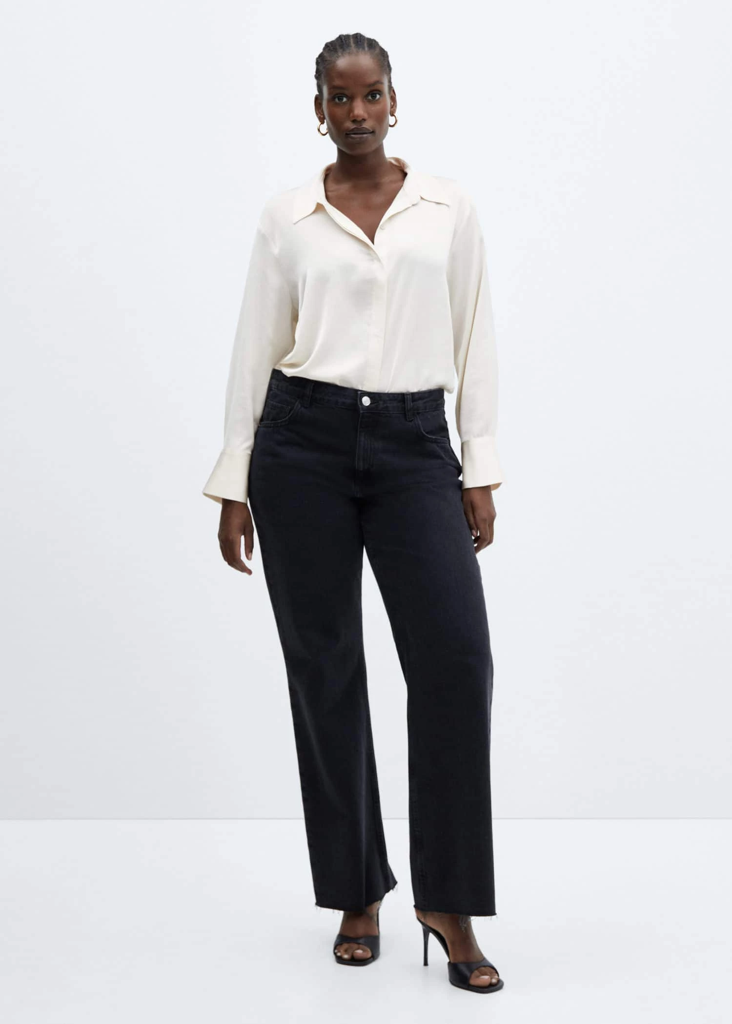 Chemise Fluide Satinée 5 Chemise Fluide Satinée – Image 5