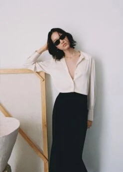 Chemise Fluide Satinée 27 Chemise Fluide Satinée -New Trendy Shop 57003777 02 D6