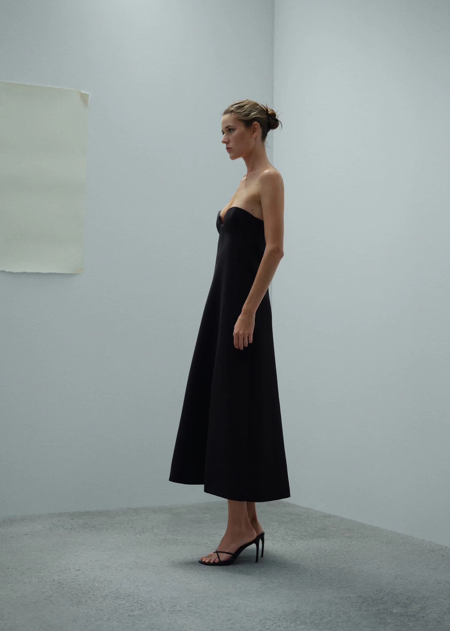 Robe Structurée Encolure Cœur 1 Robe Structurée Encolure Cœur