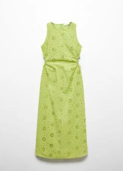 Robe Brodée Ouvertures Latérales 25 Robe Brodée Ouvertures Latérales -New Trendy Shop 57005795 40 B