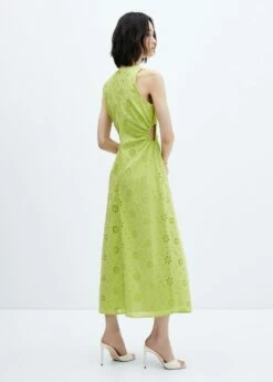 Robe Brodée Ouvertures Latérales 21 Robe Brodée Ouvertures Latérales -New Trendy Shop 57005795 40 R