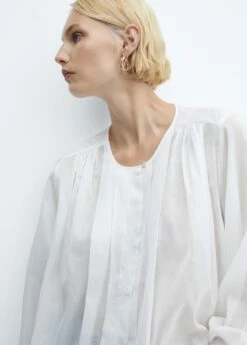 Blouse Détails Froncés -New Trendy Shop 57005991 01 D1