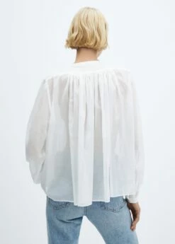 Blouse Détails Froncés -New Trendy Shop 57005991 01 R