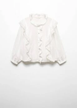 Blouse Volantée Dentelle -New Trendy Shop 57005992 01 B