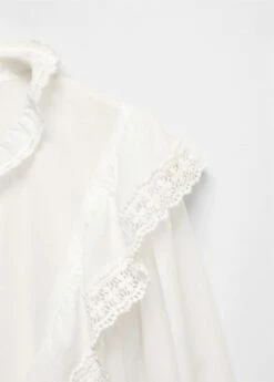 Blouse Volantée Dentelle -New Trendy Shop 57005992 01 D8