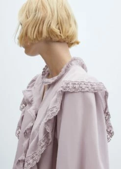 Blouse Volantée Dentelle -New Trendy Shop 57005992 68 D2