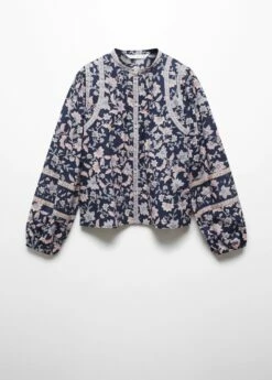 Blouse Coton à Fleurs -New Trendy Shop 57006000 65 B