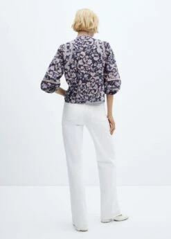 Blouse Coton à Fleurs -New Trendy Shop 57006000 65 R