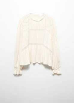 Blouse Brodée Manches Bouffantes 15 Blouse Brodée Manches Bouffantes -New Trendy Shop 57006001 05 B