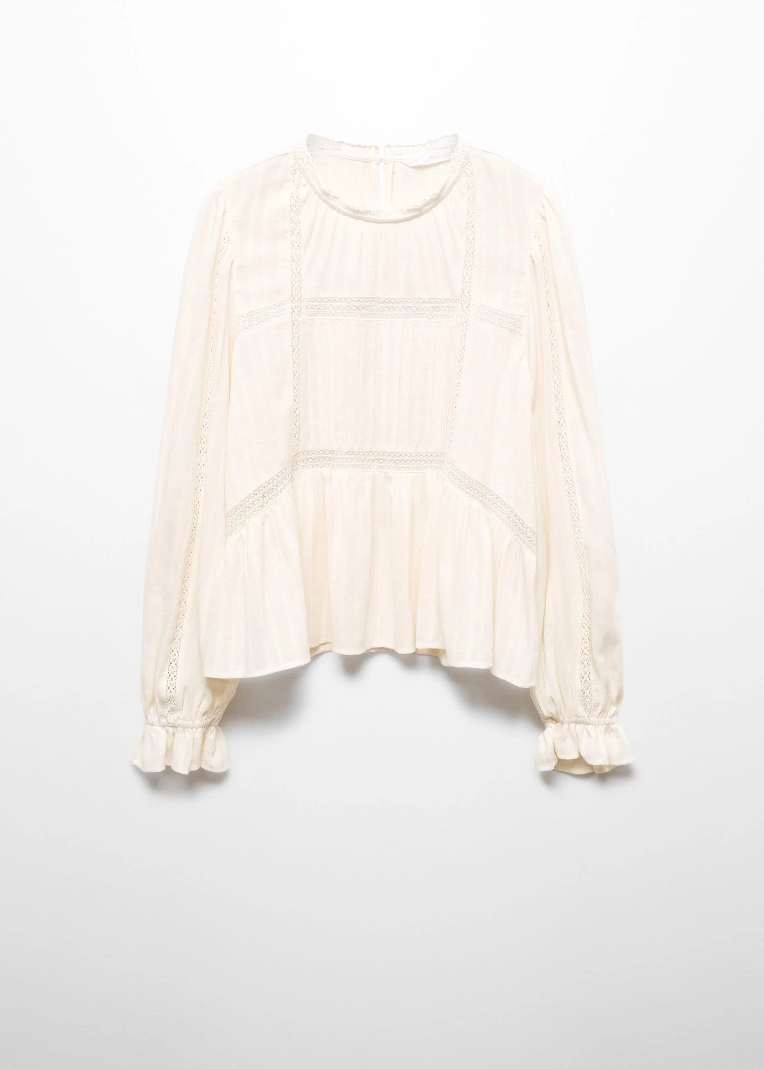 Blouse Brodée Manches Bouffantes 8 Blouse Brodée Manches Bouffantes – Image 8