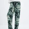 Pantalon Plissé Tie And Dye