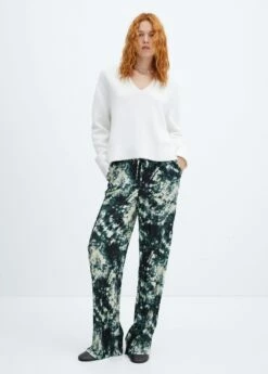 Pantalon Plissé Tie And Dye 8 Pantalon Plissé Tie And Dye -New Trendy Shop 57006030 43 99999999 01