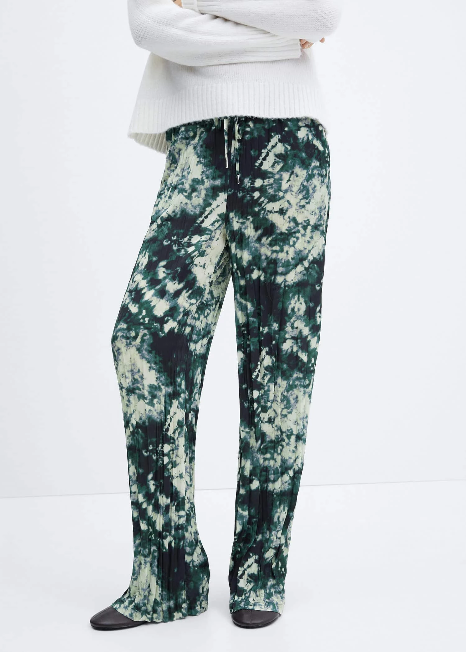 Pantalon Plissé Tie And Dye 1 Pantalon Plissé Tie And Dye