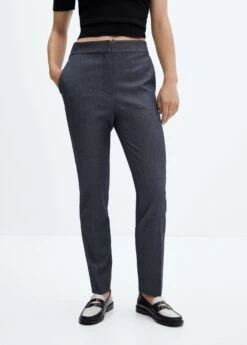 Pantalon Skinny Taille Haute