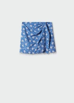 Minijupe Imprimée Perles -New Trendy Shop 57010081 52 B