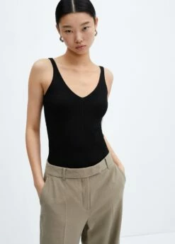 Top Maille Col V -New Trendy Shop 57010252 99