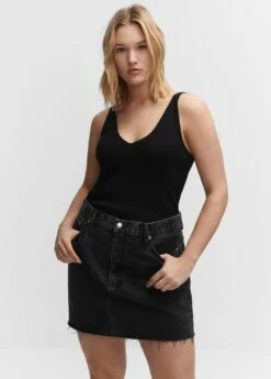 Top Maille Col V -New Trendy Shop 57010252 99 D5