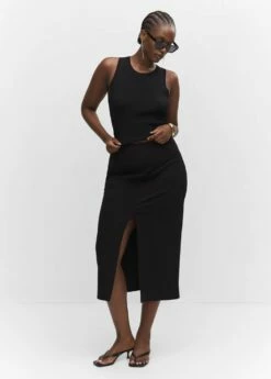 Top Maille Côtelée -New Trendy Shop 57010260 99 D3