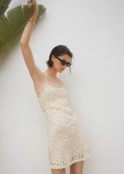 Robe Courte Crochet -New Trendy Shop 57010279 05 D6