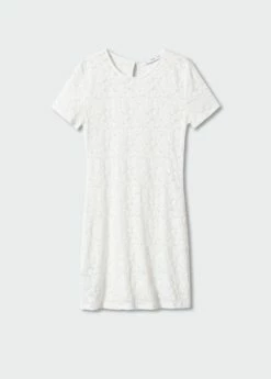 Robe Courte Guipure -New Trendy Shop 57010316 02 B