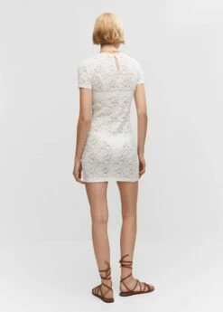 Robe Courte Guipure -New Trendy Shop 57010316 02 R