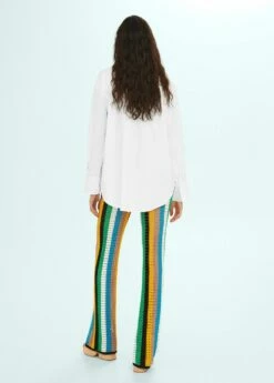 Chemise Oversize Détail Brodé -New Trendy Shop 57010424 02 R