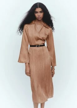 Robe Chemisier Satinée -New Trendy Shop 57010714 30 D6