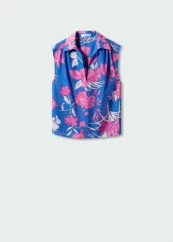 Chemise Imprimée Sans Manches -New Trendy Shop 57010718 52 B