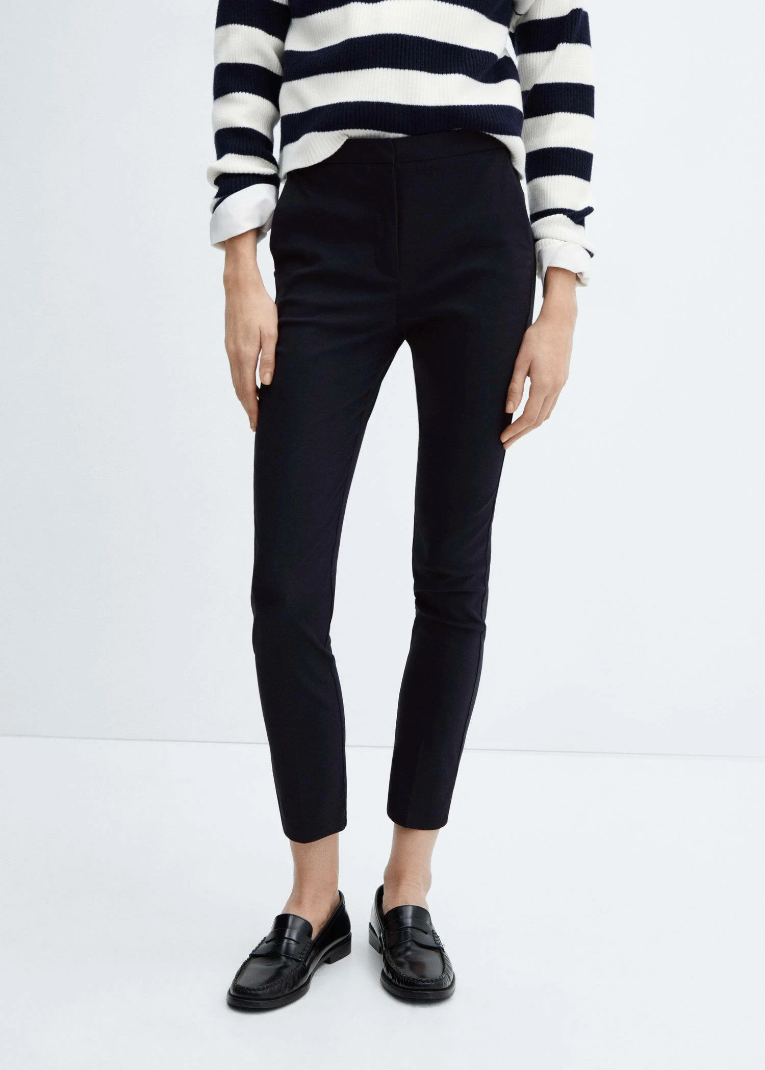 Pantalon Skinny Crop 1 Pantalon Skinny Crop