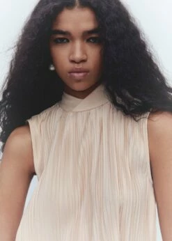 Haut Plissé Nœud 18 Haut Plissé Nœud -New Trendy Shop 57010763 05 D6