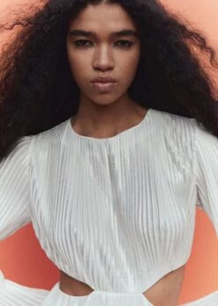 Robe Plissée Ouvertures -New Trendy Shop 57010898 01 D7