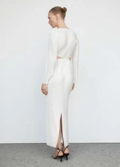 Robe Plissée Ouvertures -New Trendy Shop 57010898 01 R