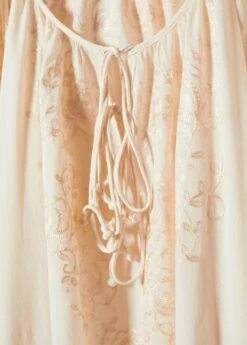 Robe Brodée Manches Bouffantes -New Trendy Shop 57012005 05 D8