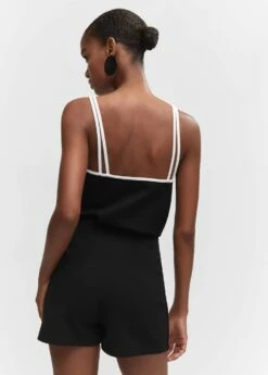 Top Bretelles Contrastantes -New Trendy Shop 57012884 99 R