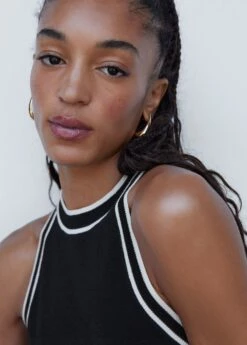 Top Maille Détails Contrastants -New Trendy Shop 57013783 99 D1