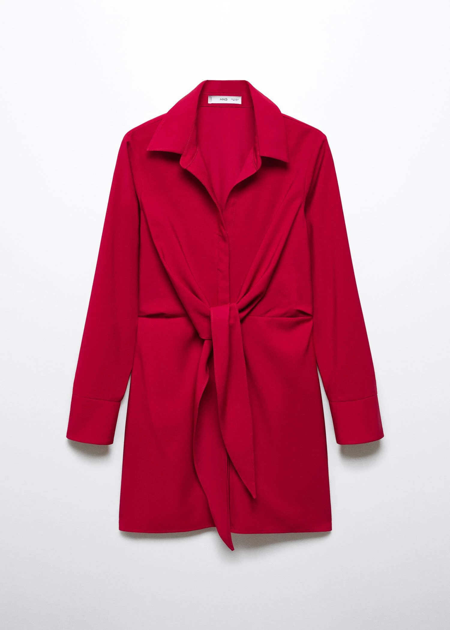 Robe Chemise Détail Nœud 9 Robe Chemise Détail Nœud – Image 9