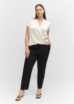 Blouse Croisée Sans Manches -New Trendy Shop 57013812 05 D3