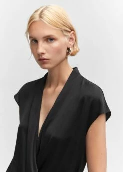 Blouse Croisée Sans Manches -New Trendy Shop 57013812 99 D1