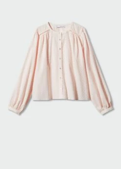 Blouse Coton Plumetis -New Trendy Shop 57013817 81 B